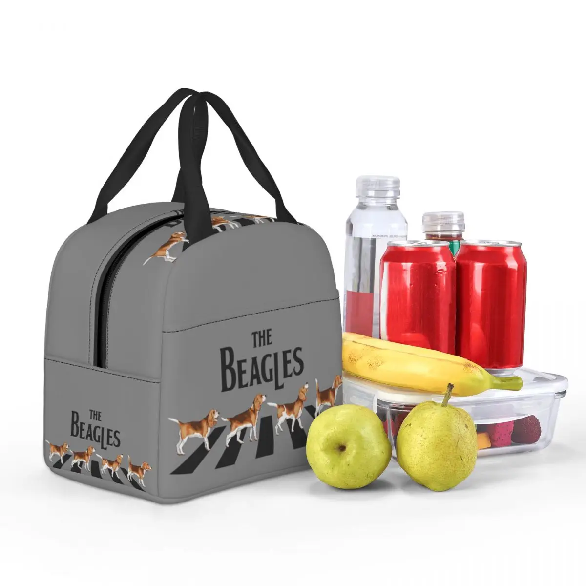 Nowa torba na lunch The Beagles Parody Izolacja Bento Pack Torba na posiłek Torebka