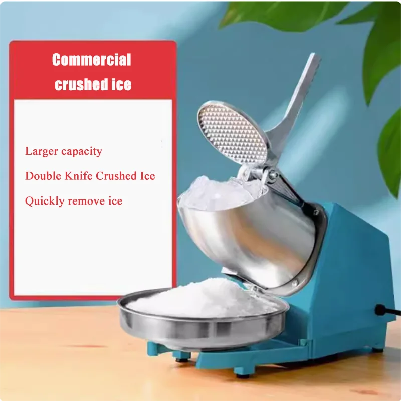 Hand Crank Ice Crusher Shaver For Making Drinks For Fast Coarse Shaved Or Fine Chips Snow Cones Or Slushies Mini Portable Ice Ma