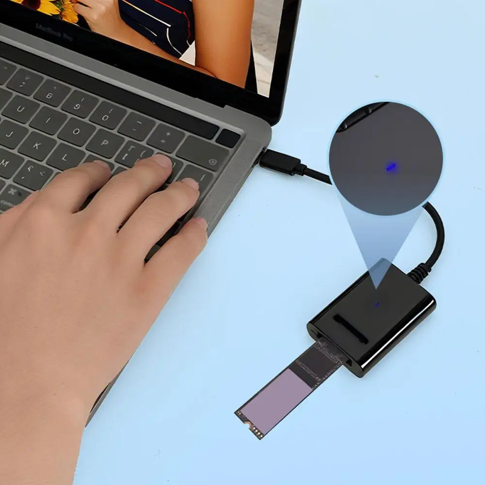 

Твердотельный жесткий диск для ноутбука M. 2, кабель Easy Drive, вставка скорости диска, тип 10G, прямая передача 3,2 C, считыватель M2 High V5U3