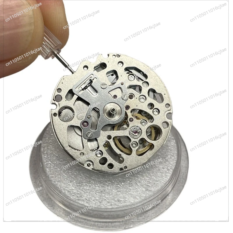 For NH70H Hollow Automatic Mechanical Movement 24 Drill Grinding Automatic Hammer Silver 3 Needle Machine