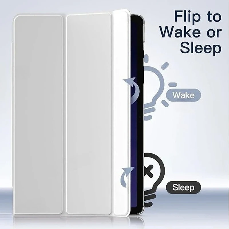 مع حافظة حامل القلم الرصاص لهاتف سامسونج جالاكسي تاب S11 2025 S10 Lite S7 S9 FE S8 Plus 12.4 13.1 A9 A11 8.7 10.9 غطاء أكريليك شفاف #2