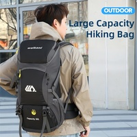 Outdoor sports backpack - hiking backpack 50L men's and women's hiking and camping bag travel backpack with dual shoulder straps