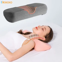 Massage Schlafkissen Memory Foam Kissen Orthopädisches Nackenkissen Ergonomie Nackenschmerzlinderung Langsamer Rückprall Kissen Bettwäsche