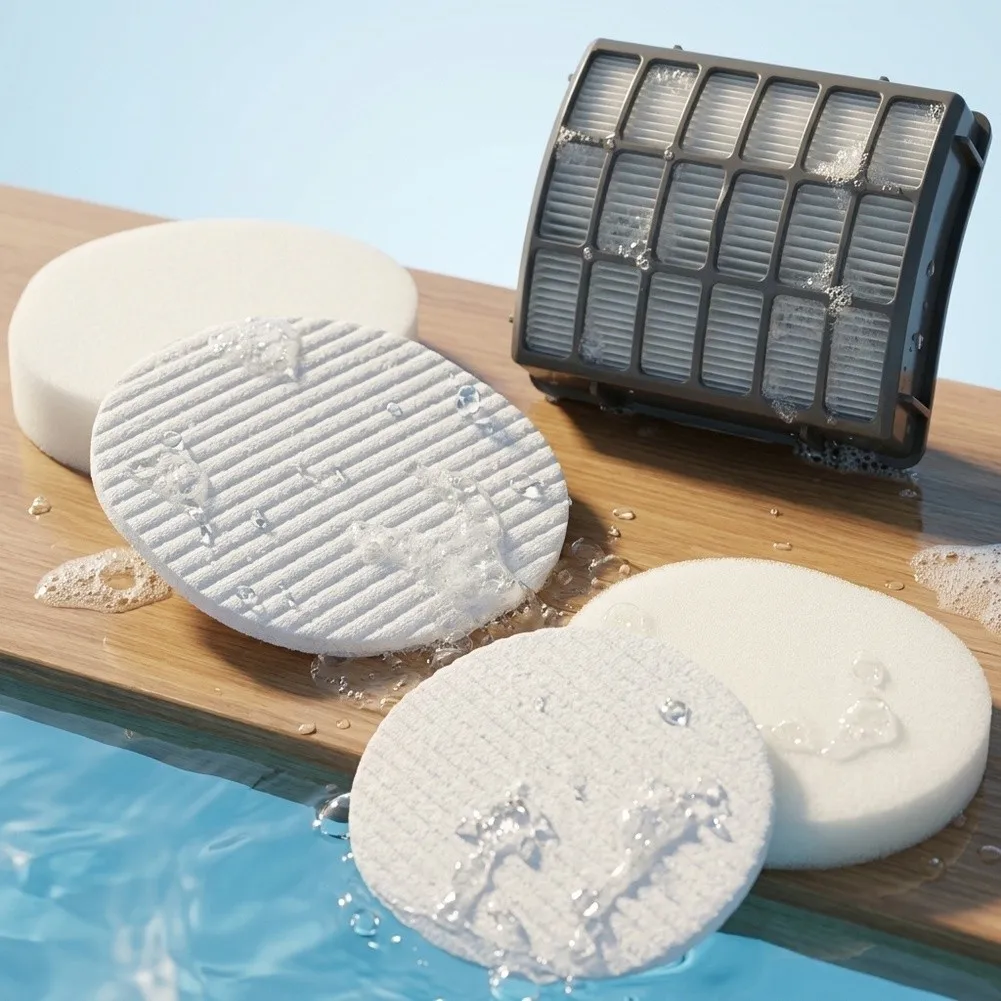 Filter With Foam Kit For Shark NV70 NV80 NV90 NV95 UV420 Vacuums Cleaner Household Floor Cleaning Replacement Washable Filter