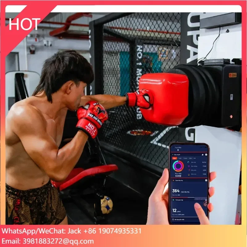 

Wall-Mounted Boxing Training Machine with Real-Time Feedback, Precision Training, Perfect for Home, Gyms, Dojos