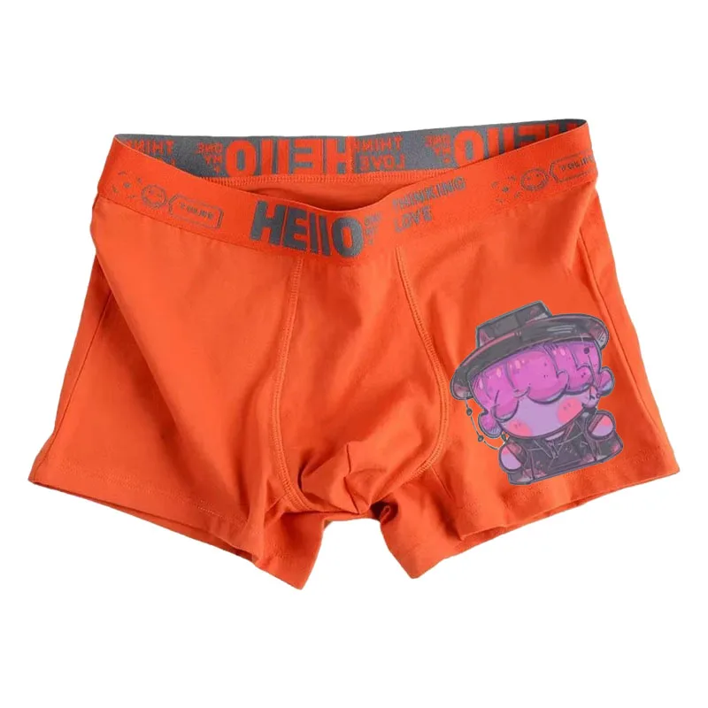 Huntr-X K-Pop شيطان الصيادين التحول أنيمي سلسلة الرجال السروال أنيمي مضاد للجراثيم سراويل داخلية للرجال الأولاد السراويل السراويل