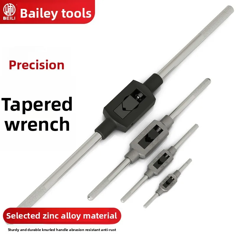 Tap, wrench, wire tapping and twisting hand, adjustable manual twisting hand tapping tool