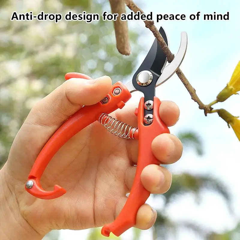 

Садовые секаторы усиленные, пружинные, для прививки растений и ухода за ветвями деревьев в саду