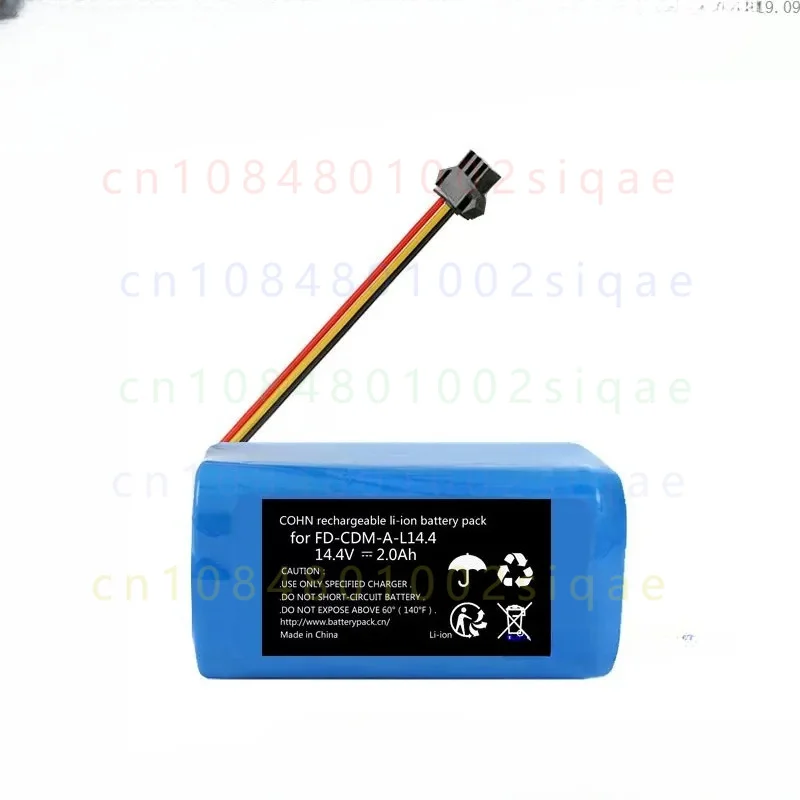 1PCS FOR COHN FD-CDM-A-L14.4 14.4V Rechargeable Lithium Battery Pack Replacement for Elfbot T2 Electric Mop