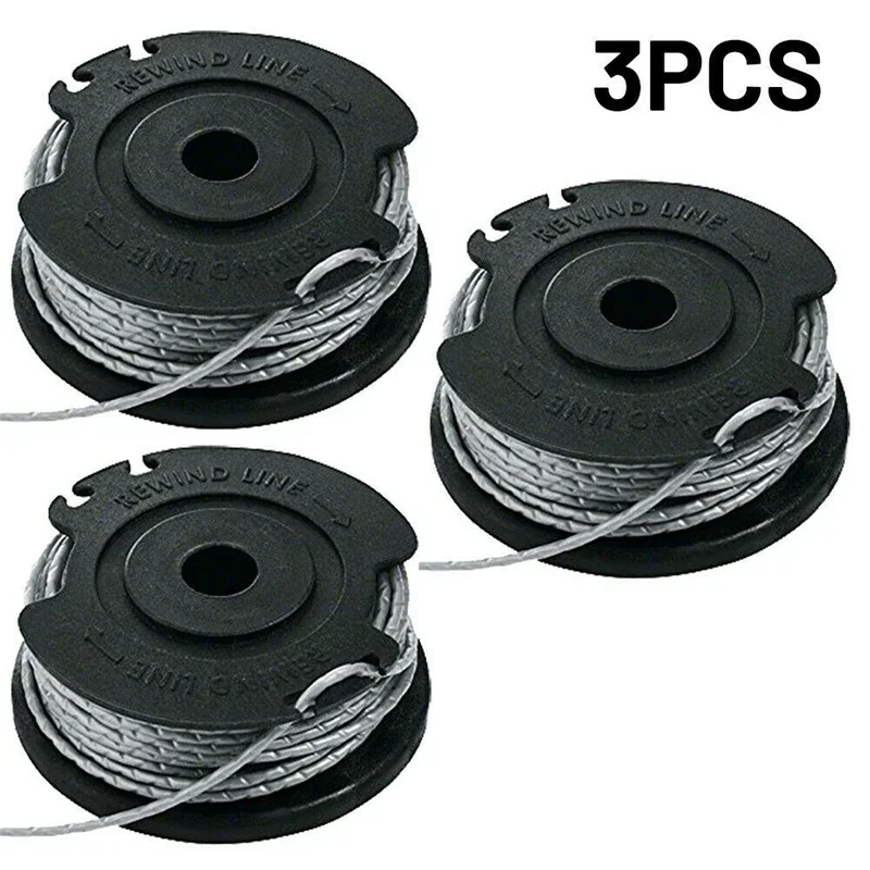 FOR BOSCH ART 23 26 SL Strimmer Trimmer Line Spool Feed 4mX1.65mm 3PCS Lawn Mower Accessories Cutting Line Head For Strimmer Re