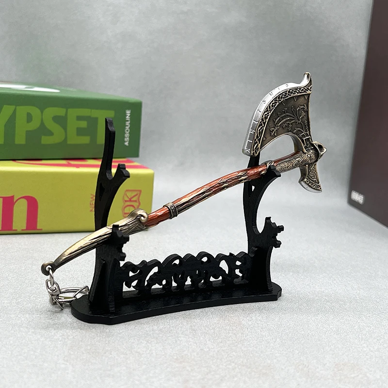 16cm God of War Leviathan Axe Kratos Game Replica Metal WeaponsModel Collectible Decoration 1:6 Action Figure Accessory Toy Boys