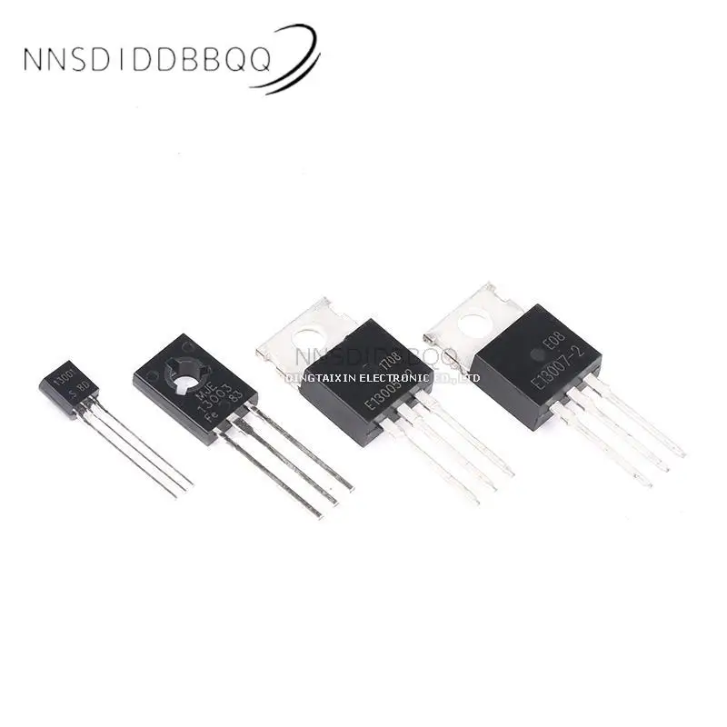 MJE13001/13003/13005-2/13007 power switch Triode Transistor Throught Hole TO-92/126/220 Electronics Components