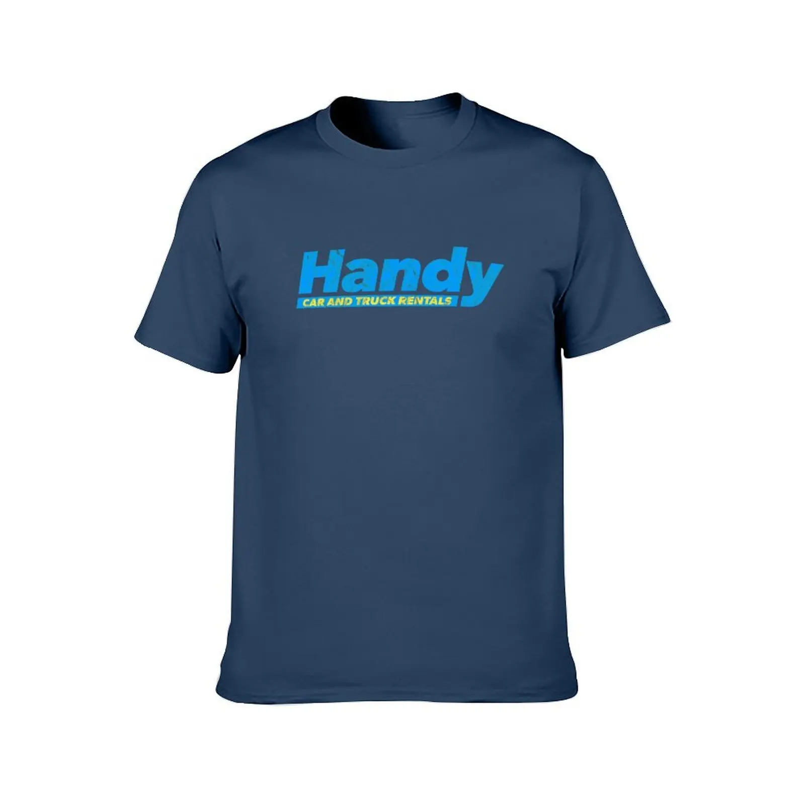 Handy Car and Truck Rental (worn) [Roufxis-RB] T-Shirt T-shirts man summer tops men t shirts