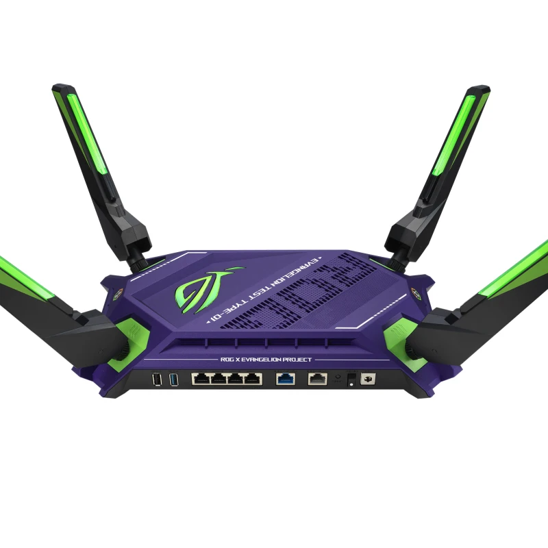 ASUS GT-AX6000 EVA Edition ROG Rapture Gaming Wi-Fi Router AiMesh Router Wi-Fi 6 802.11AX 6000 Mbps WAN/LAN Dual 2.5G Ports