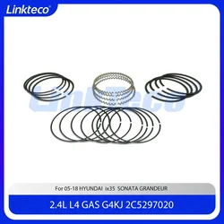 Engine part +0.5 Piston ring set Fit 2.4 L L4 GAS G4KJ ED6 For 06-20 2.4L HYUNDAI KIA CHRYSLER DODGE JEEP MITSUBISHI 2C5297020