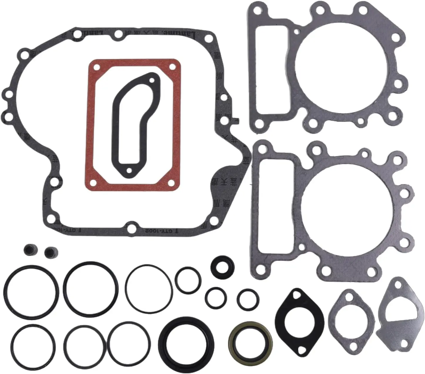 For Complete Engine Gasket Kit 796187 Compatible with Briggs Stratton Lawn Mower Replaces 794150 792621 69719