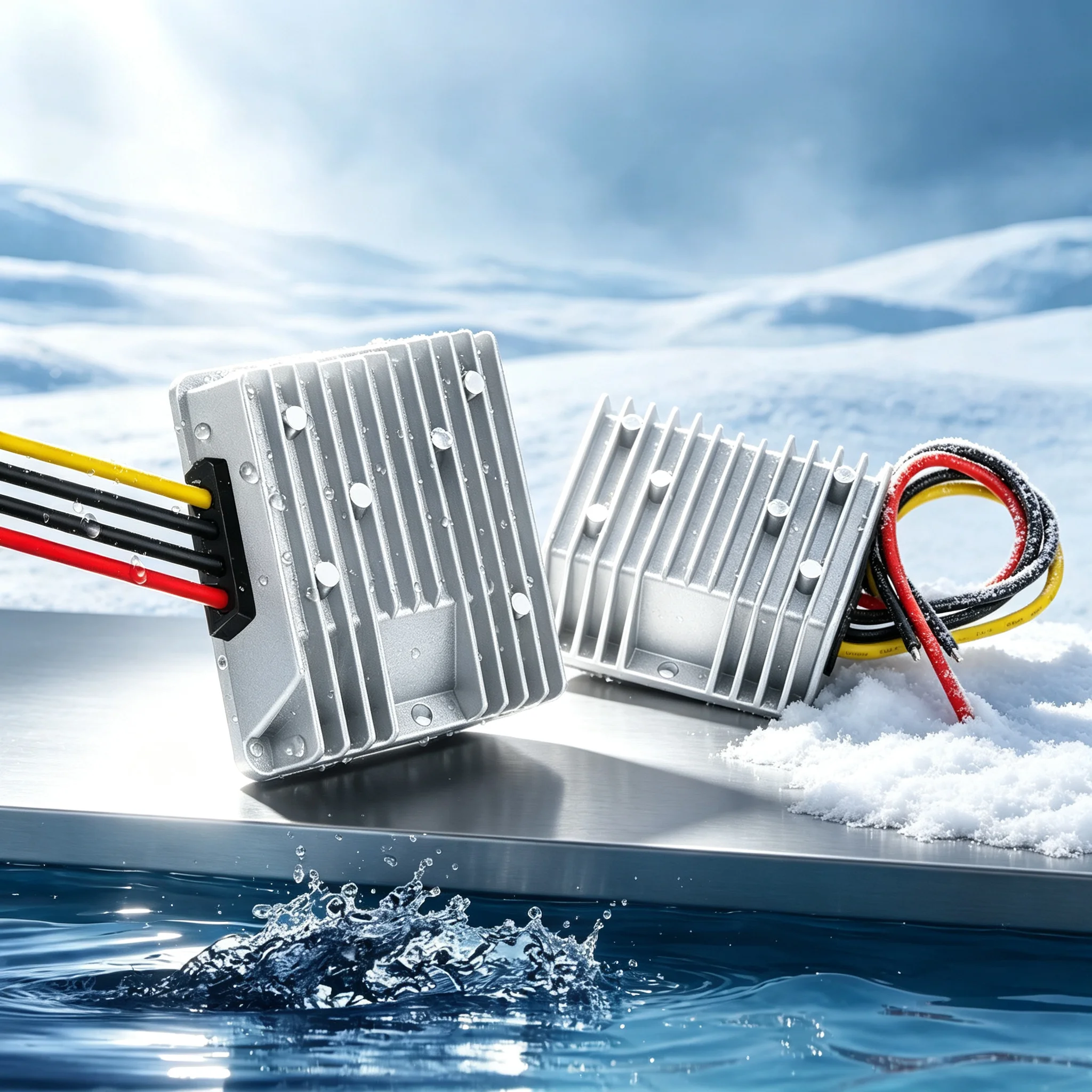 The factory supports private customization12/24V to 48VDC Step Up  Converter Boost Module Vehicles Car Power Supply Booster