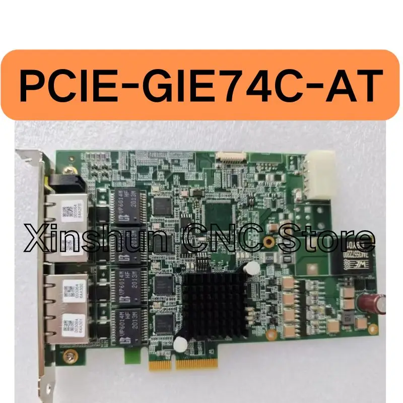 New PCIE-GIE74C-AT data acquisition card for fast shipping