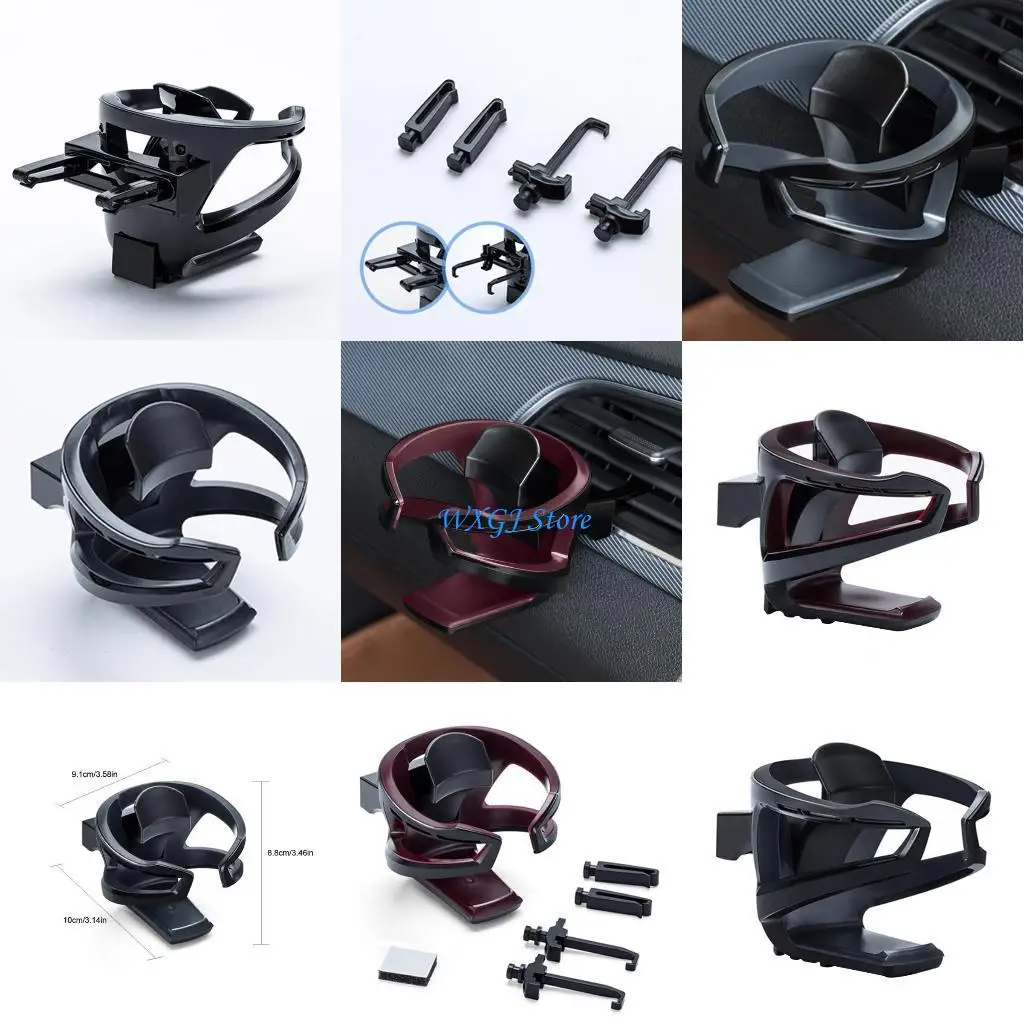 

37JE Flexible Cup Holder Beverage Holder Clip-On Universal Placing Coffee Mug