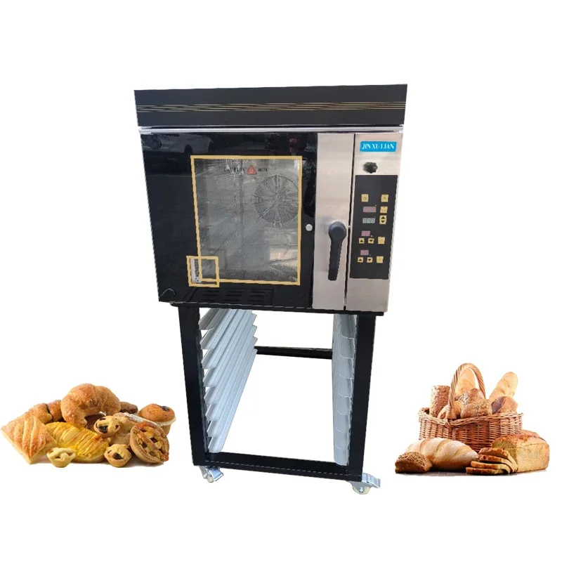 Industrial Bakery Equipment electric 5 layer bread oven pizza cake baking machine hot air circulation convection oven