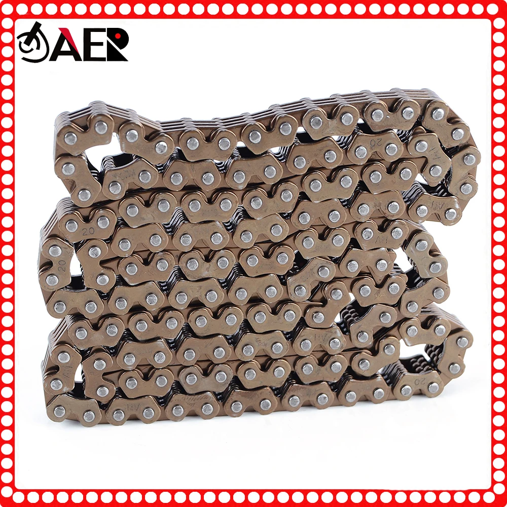 945-91401-38 Engine Camshaft Cam Timing Chain for Yamaha TDM900 2002-2011 TDM850 TRX850 XTZ750 Super Tenere