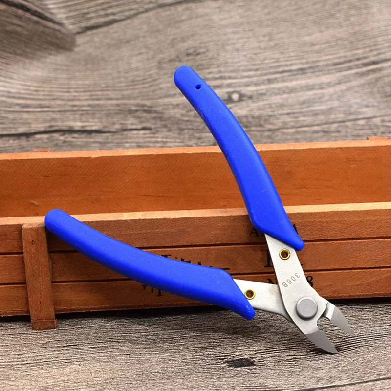 Blue Diagonal Pliers Diagonal Pliers Sharp Single Edge Thin Edge Cutters JED306B Nozzle Cutters