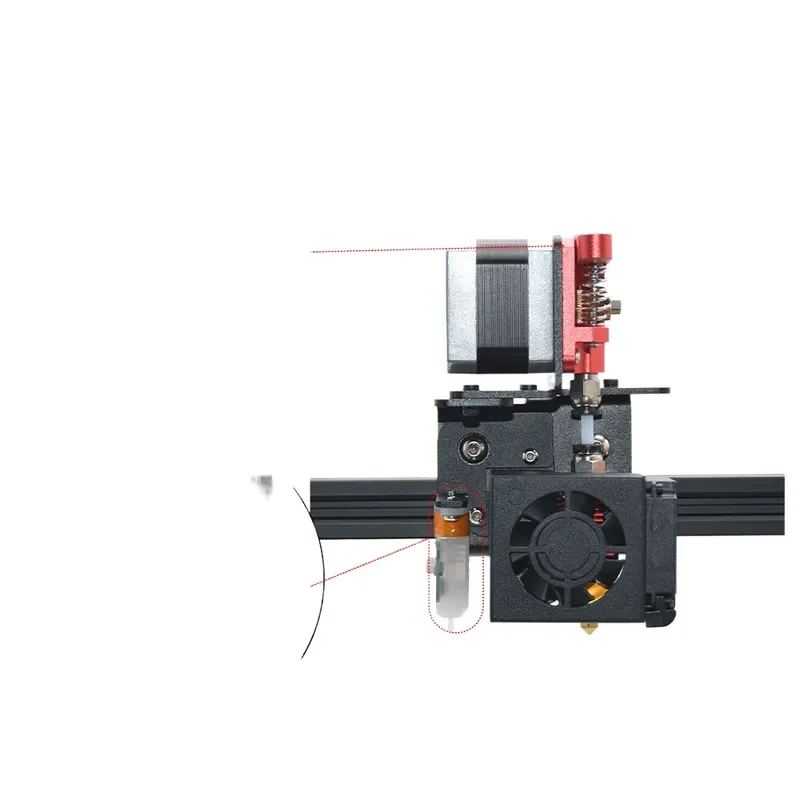 Short Range Extruder Mounting Plate for Compatible with Ender 3 V2 BMG MK8 Titan Direct Drive Kit Metal Sheet Upgrade