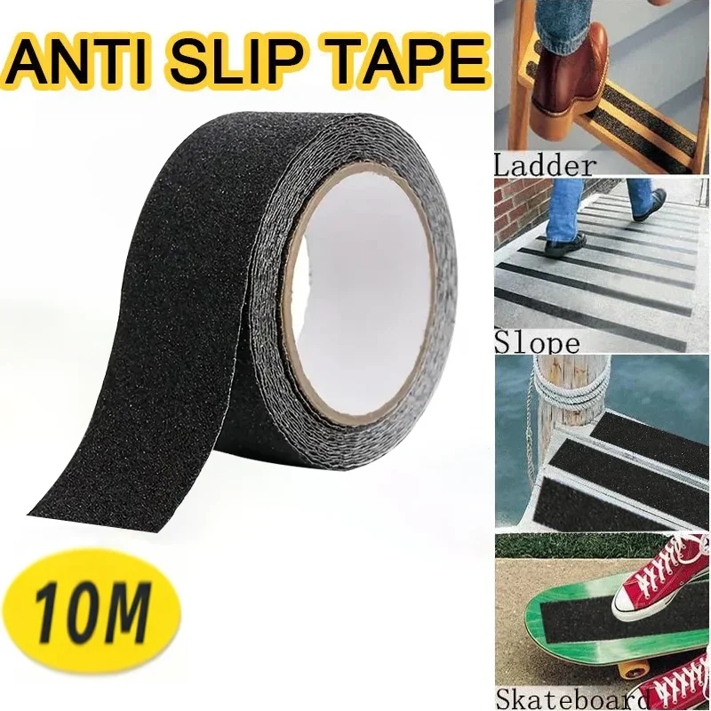 Anti-Slip Tape Outdoor Anti Slip Stickers High Friction Non Slip Traction Tape Abrasive Adhesive for Stairs Safety Tread Step