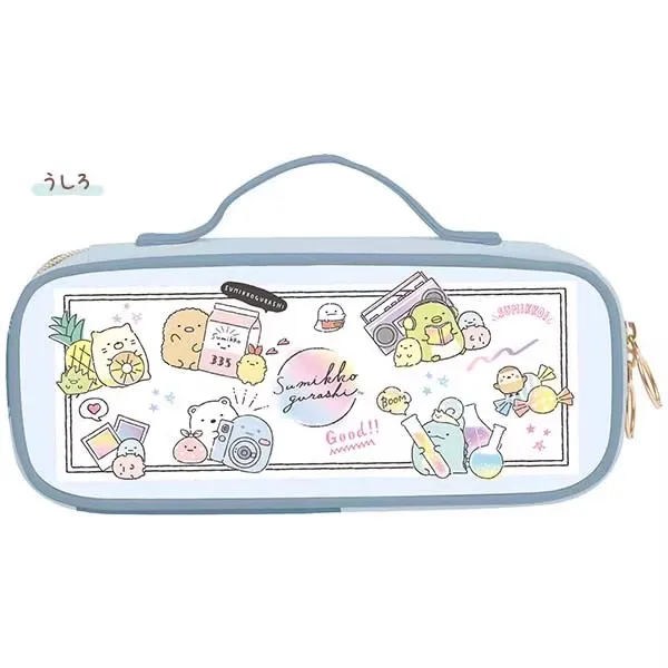 New Cute Anime Sumikko gurashi Kids PU Pencil Bags Children Pen Cases Make up Cosmetic Bags For Women