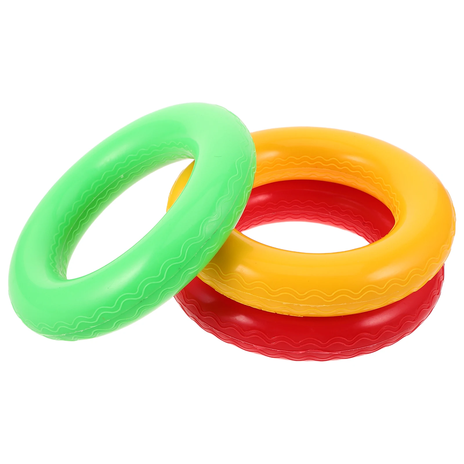 

3 Pcs Soft Relay Rod Competition Stick Anti-skid Sticks Bottles Sport Ring Toss Game