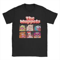 Men The Muppet Show Christmas Martians T Shirts Funny TV Series merchandise Funny Short Sleeve Crew Neck Tees Plus Size T-Shirt