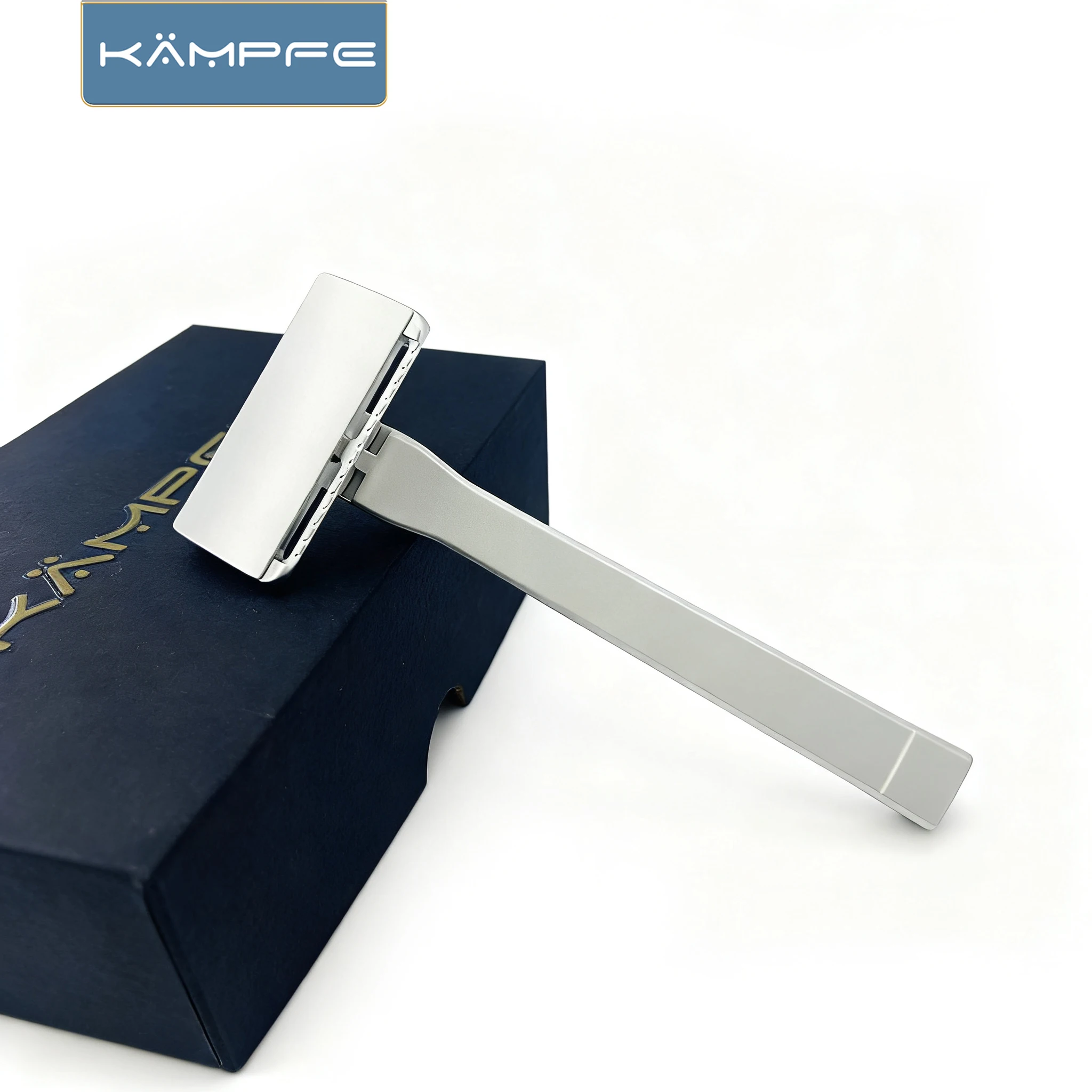KAMPFE K27 Aluminum Single Blade Razor Aluminum for Men Sharp Smooth Shave Easy Rinse Skin Friendly Classic Razor gifts for men
