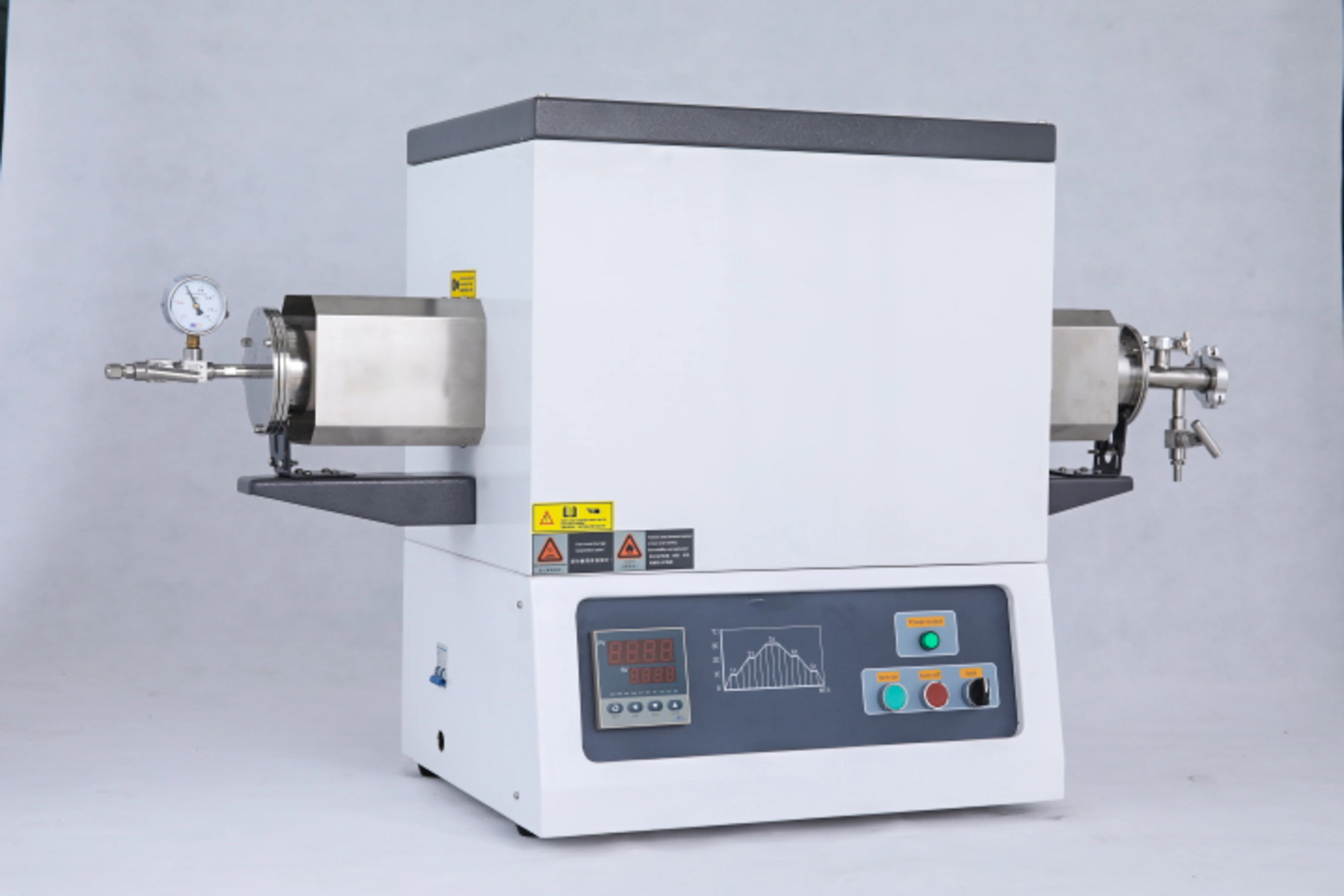 Four à Tube sous vide de nitruration de poudre compacte 1800c pour la préparation du matériau magnétique sans terres rares