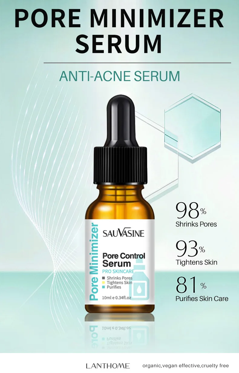 

Pore Narrowing Serum Large Pores Close The Mouth To Remove Blackheads and Acne Marks