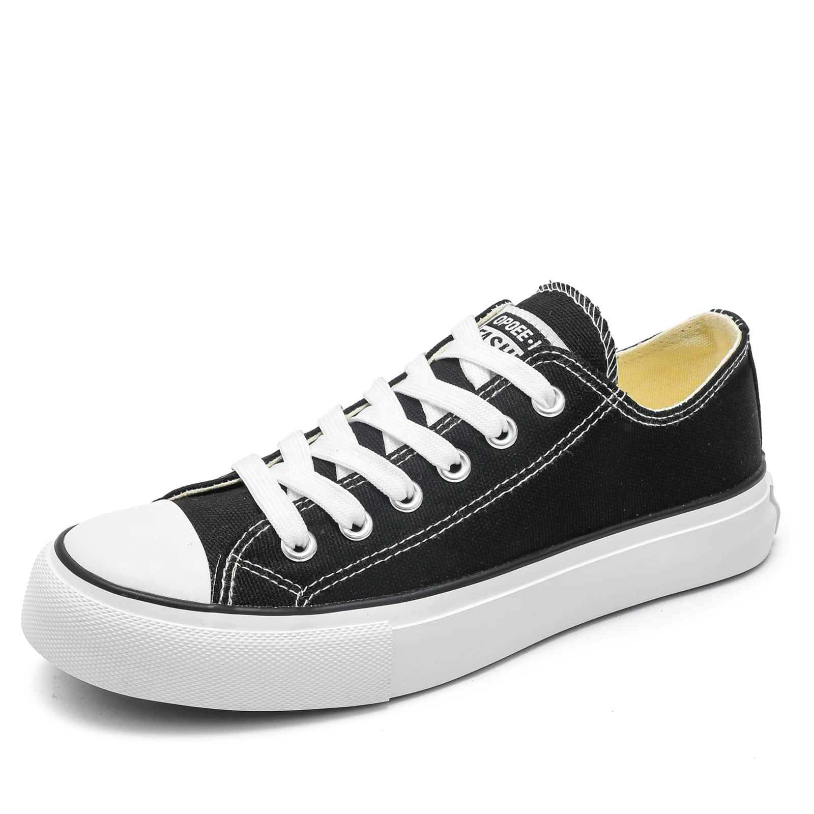 

OPOEE Children Low Top Canvas Sneakers , Lace-up Canvas Shoes,Casual Tennis Walking Shoes Children's Canvas Shoes