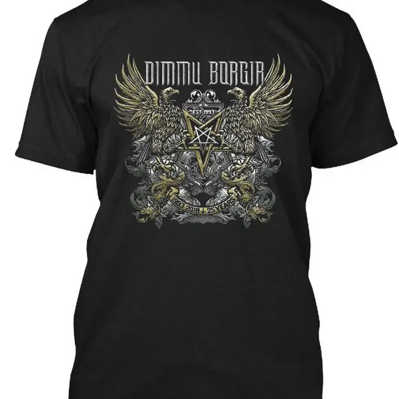 New POPULAR Dimmu Borgir Norwegian Music Art Classic Vintage Logo T Shirt S 4XL