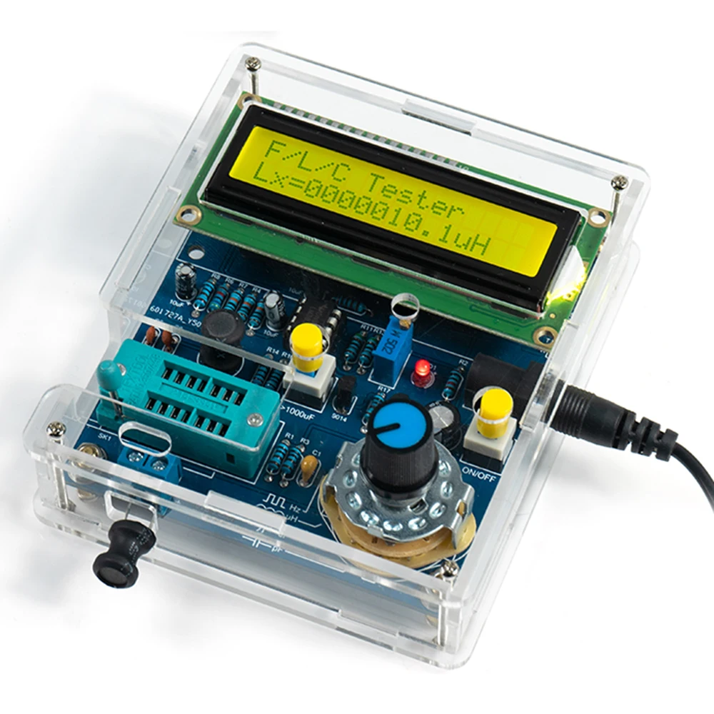 DC 5V High Precision Transistor Tester DIY Kits Welding Circuit Board Inductance Capacitance Frequency Meter Diy Electronic Kit