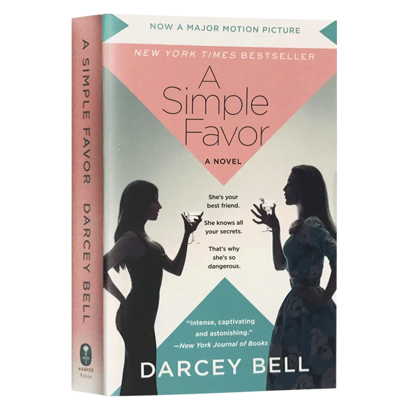 A Simple Favor, Bestselling books in english, Horror Mystery novels 9780062883490