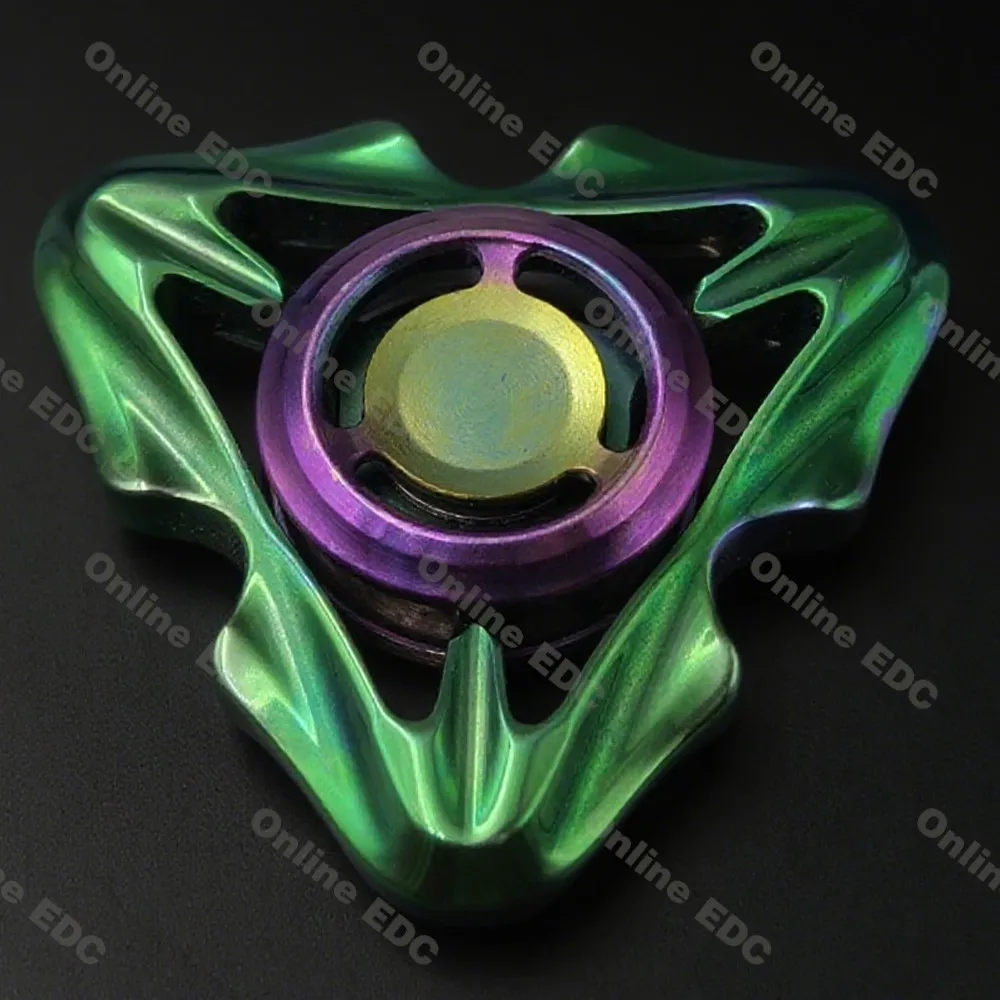 Verwendet EDC Spielzeug Fidget Spinner Wolfram Bunte Kerzen Drache Zappeln Spielzeug Für Erwachsene Gyro Büro Schreibtisch Zubehör