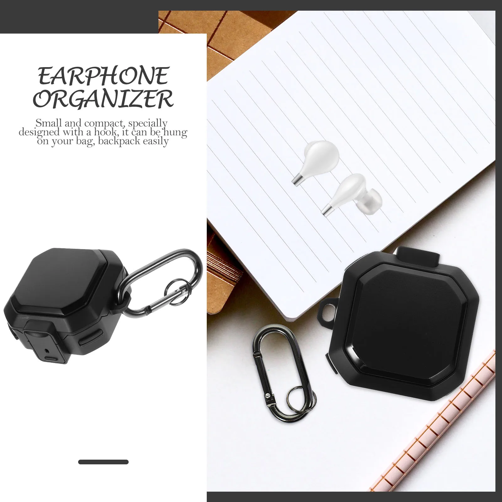 

1 Set Wireless Earphone Protective Case Compatible For Galaxy Buds Live Anti-Collision Earbud Cover Dustproof Small