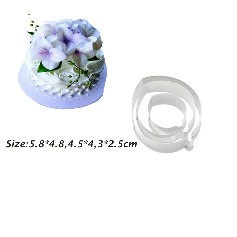 9PCS Eucalyptus Leaves Silicone Mold Flower DIY Fondant Cake Decorating Tool Flower Making Petal Leaf Veiner Silicone Mold CS298