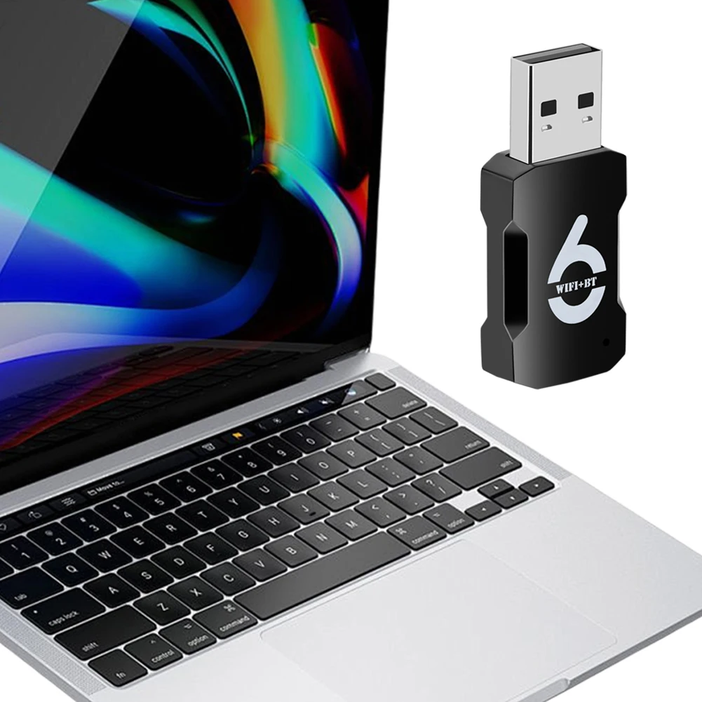 

Умная сетевая карта AX915 WiFi6, Bluetooth-совместимая беспроводная сетевая карта 5.3, беспроводная сетевая карта USB 900 Мбит/с для Win 10/11