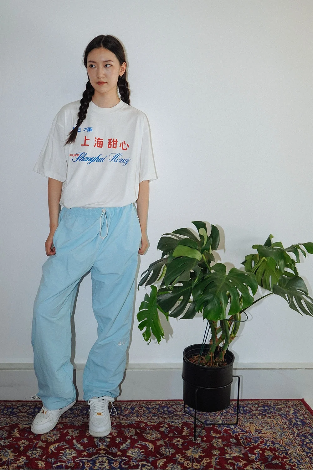 

Футболка Pure anghai Honey ort Sve T-shirt Street Sle из хлопка с принтом, молодежная, летняя, с круглым вырезом, стандартного кроя, ex T-shirt