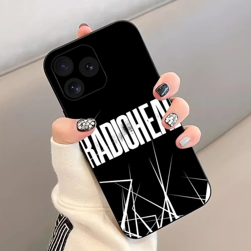 Radiohead Rock Band Phone Case For iPhone 8 11 12 13 Pro 14 15 Mini X XR XS max Plus Shell