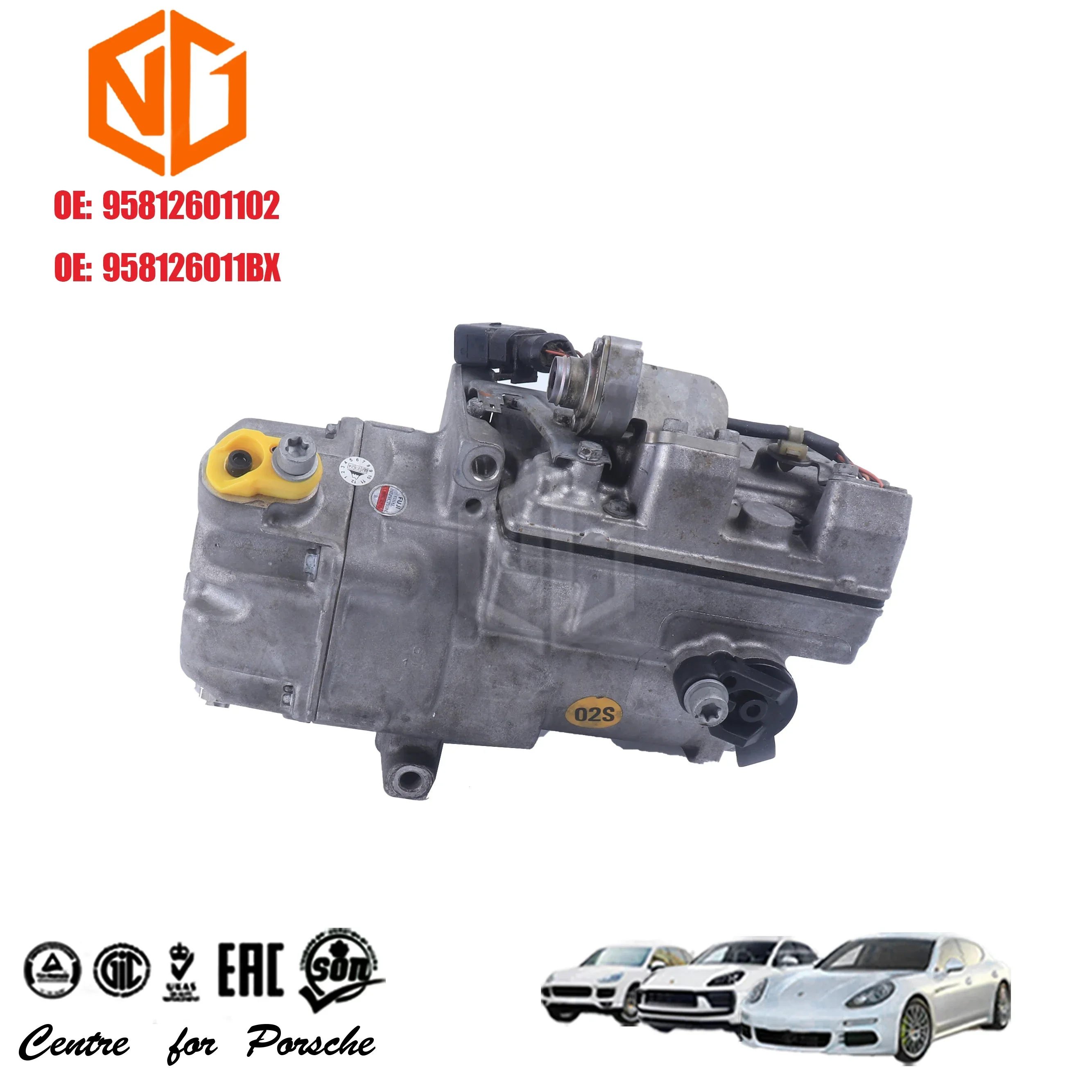 

GZ LAIDE Ac Compressor Car Hybride Compressor OE 95812601102 7P0820803G for PORSCHE Paramera Cayenne VW