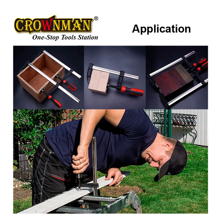 Heavy Duty Woodworking Hand Diy Tool Repair Tool Movable 6"/10"/12"/16"/20"/32" F-clamp Bar Fixing Fixture Clamps