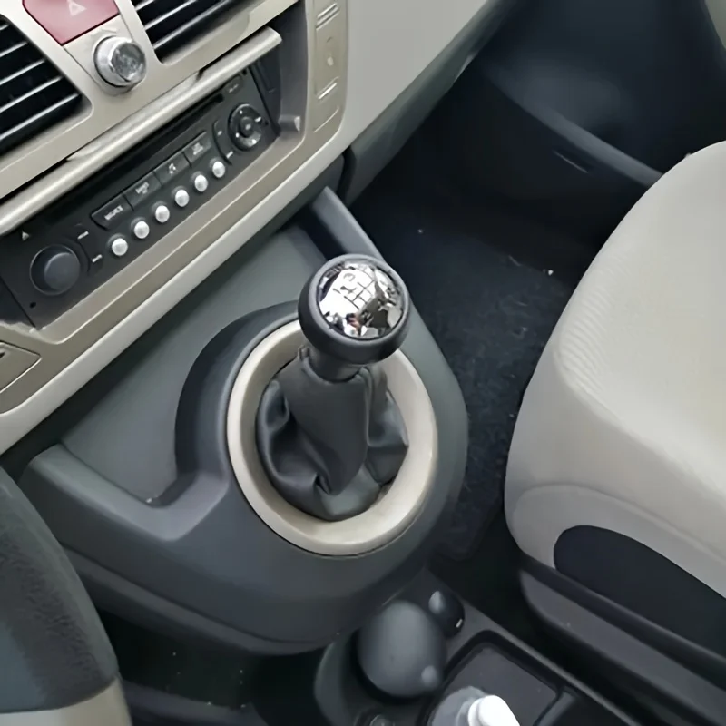 5 Speed Car Gear Stick Shift Knob Lever Pen Adapter Replacement For Peugeot 206 207 307 308 For Citroen C4 Picasso Berlingo 2009