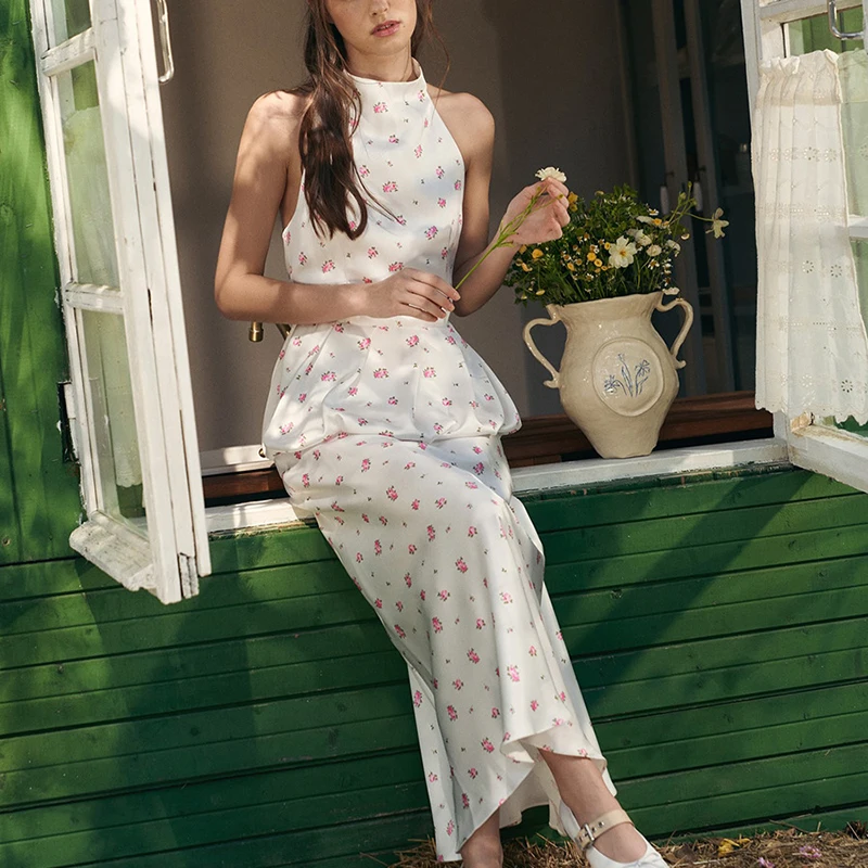 Talenza Solid Print Skirt Set Women's Puff Hem Sleeveless Vest Top High Waist Skirt Set Female Casual Elegant Party Skirt Sets