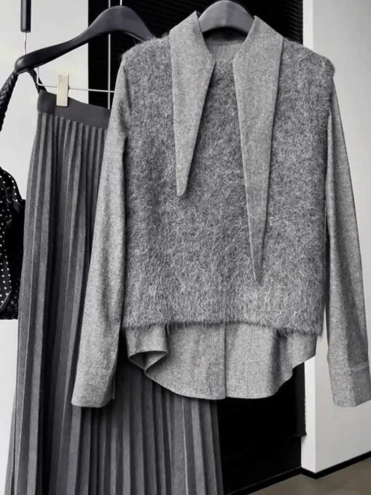 

Вязаный жилет Ay Camere, удобный мягкий модный топ Lazy Sle, женский модный топ премиум-класса, зимнее новое поступление