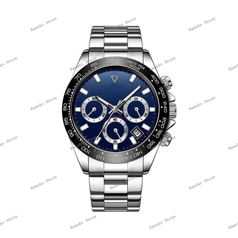 

Часы Mark Fairwhale Мужские взрывные многофункциональные спортивные водонепроницаемые кварцевые часы с тремя глазами